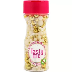 Tasty Me gluténmentes tortadekor mix gold rush 80 g