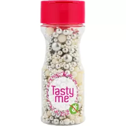 Tasty Me gluténmentes tortadekor mix silver linings 80 g