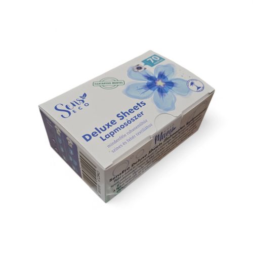 Senseco deluxe sheets lapmosószer illatmentes 70 db
