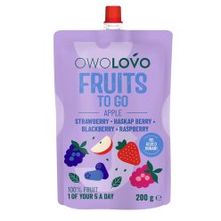   Owolovo gyümölcspüré alma-eper-szeder-áfonya-málna 200 g