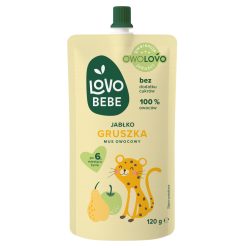   Lovo Bebe gyümölcspüré 6 hónapos kortól alma-körte 120 g