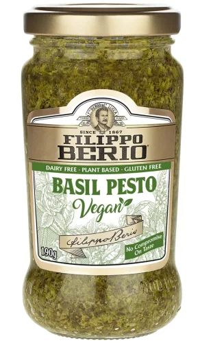 Filippo Berio vegán pesto bazsalikommal 190 g