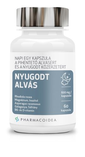 Pharmacoidea nyugodt alvás kapszula 60 db