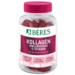   Béres kollagén, hialuronsav, c-vitamin cukormentes gumitabletta 50 db