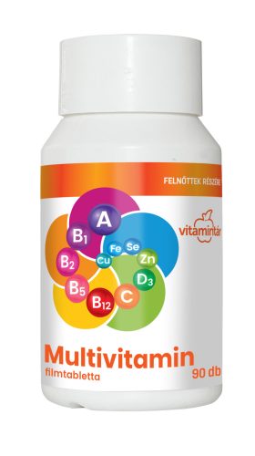 Béres vitamintár multivitamin felnőttek részére filmtabletta 90 db