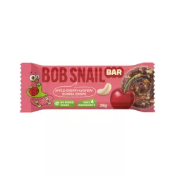   Bob Snail gyümölcsszelet magokkal alma-meggy-kesudió-quinoa ropogós 35 g