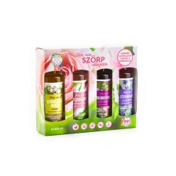   Bálint csemegék több mint szörp válogatás- rózsás 4x100ml 400 ml