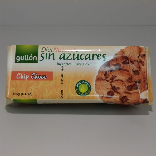 Gullón keksz chip choco csokidarabos édesítőszerrel 125 g
