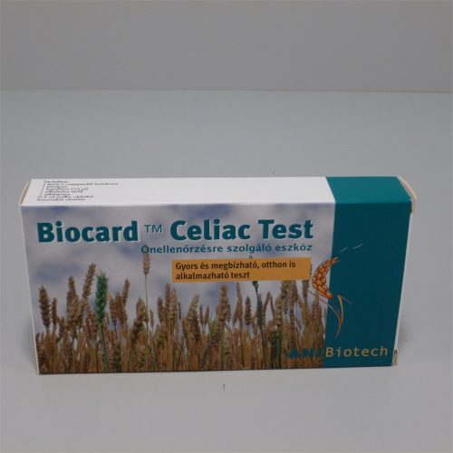 Biocard celiac test lisztérzékenységi teszt 1 db