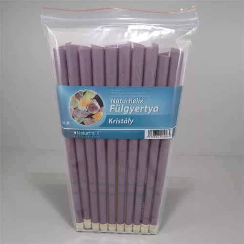 Naturhelix fülgyertya kristály 10 db