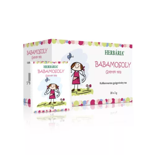 Herbária babamosoly gyerek tea 20x2g 40 g