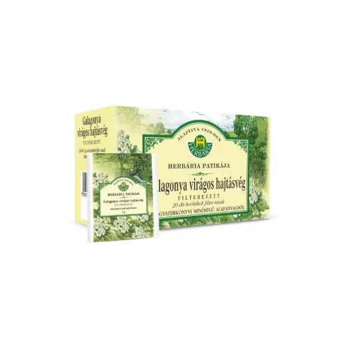 Herbária galagonya virág tea 20x1g 20 g