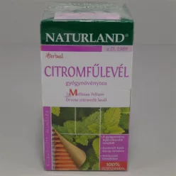Naturland citromfűlevél tea 25x1g 25 g