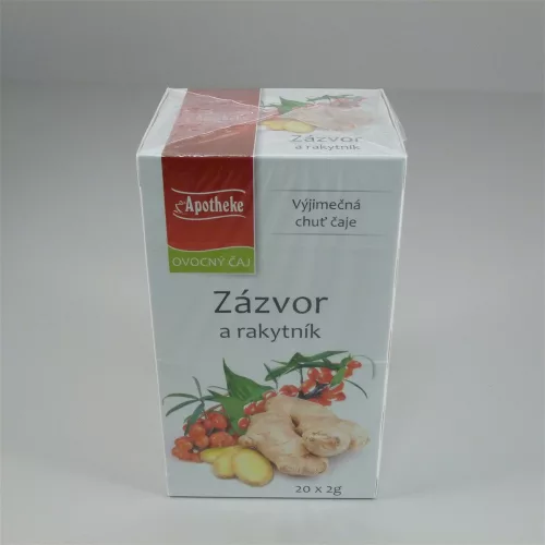 Apotheke gyömbér és homoktövis tea 20x2g 40 g
