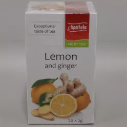 Apotheke gyömbéres citrom tea 20x2,5g 50 g