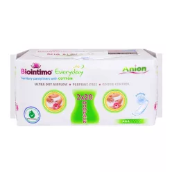 Biointimo duo pack tisztasági betét 2x20 db 40 db