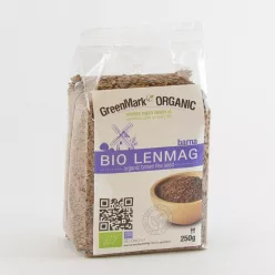 Greenmark bio lenmag barna 250 g