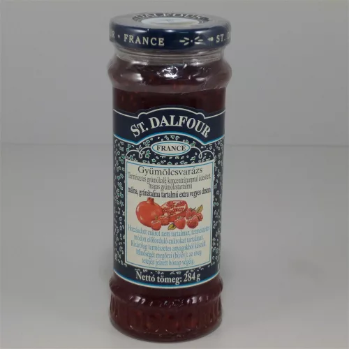 St.Dalfour lekvár málna és gránátalma 284 g