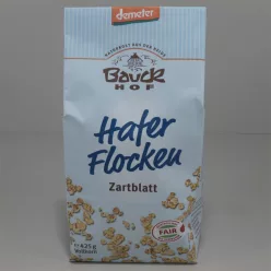   Bauck Hof bio zabpehely apró szemű teljes kiőrlésű 425 g