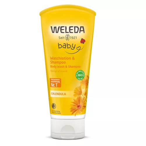 Weleda calendula tusfürdő és sampon 200 ml