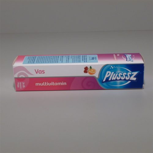 Plussz duo multivitamin+vas pezsgőtabletta 20 db