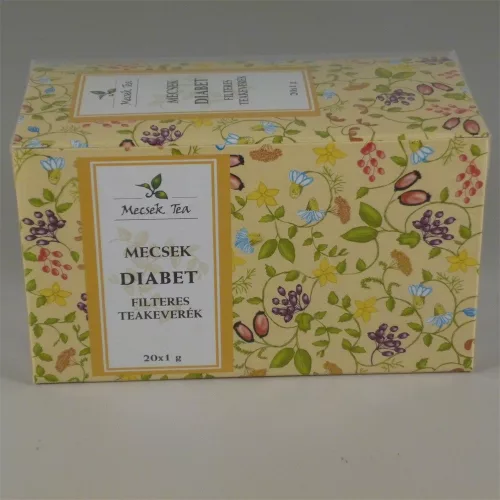 Mecsek diabet teakeverék 20x1g 20 g