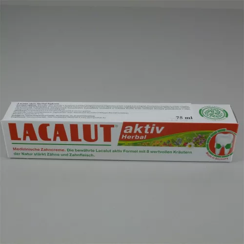 Lacalut aktiv fogkrém herbal 75 ml