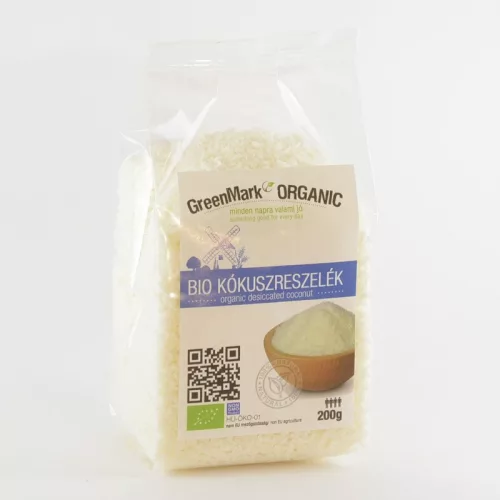 Greenmark bio kókuszreszelék 200 g