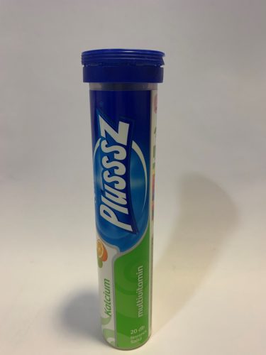Plussz duo multivitamin+kalcium pezsgőtabletta 20 db