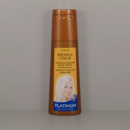Henna Color hajsampon szőke és ősz árnyalatú hajra 250 ml