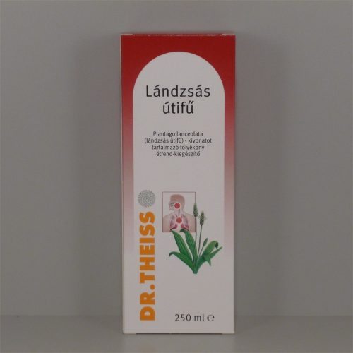 Dr.Theiss lándzsás utifű Plantago folyékony-étrendkiegészítő 250 ml