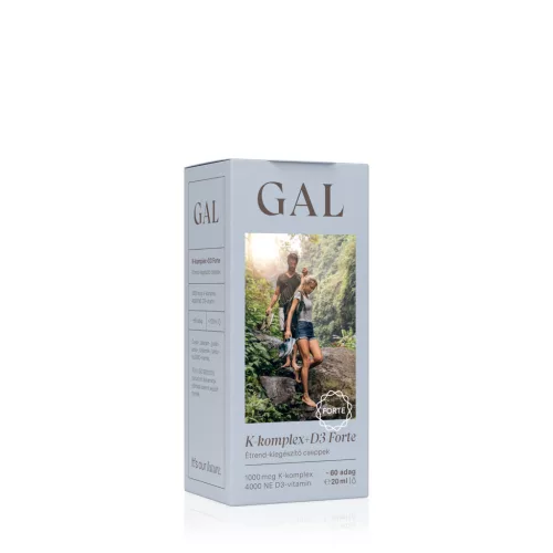 GAL K-komplex+D3 Forte 1000mcg K-komplex + 4000 NE D3 x 60 adag