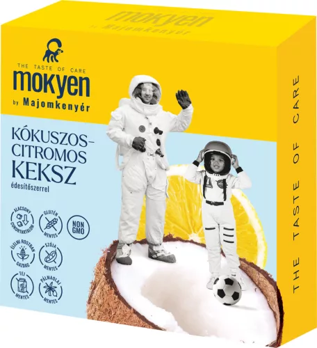 Majomkenyér kókuszos-citrusos keksz 50 g