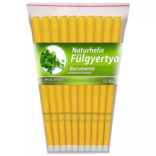 Naturhelix fülgyertya borsmenta 10 db