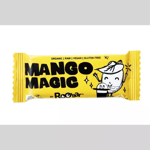 Roobar bio nyers gyümölcsszelet mangó 30 g