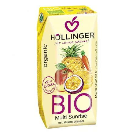 Höllinger bio multi sunrise nektár 200 ml