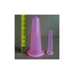 Szilikon arcköpöly kúp alakú 20x80mm 1 db