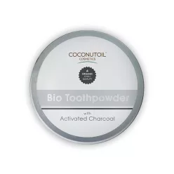 Coconutoil cosmetics bio fogpor aktív szénnel 50 ml