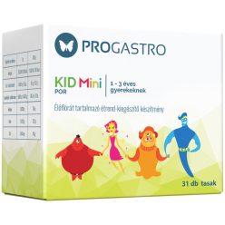  Progastro kid mini por 1-3 éves gyerekeknek élőflórát tartalmazó étrend-kiegészítő készítmény 31 db tasak