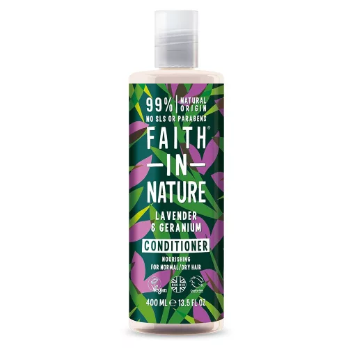 Faith in nature hajkondicionáló levendula-geránium 400 ml