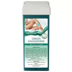   Aloe Vera Organic görgős gyantapatron aloe vera kivonattal széles görgőfejjel 100 ml