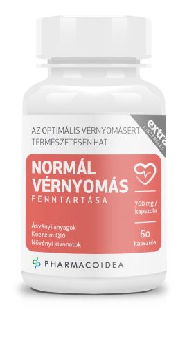 Pharmacoidea normál vérnyomás fenntartása extra 60 db