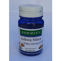 Dammers ashwa maca indiai ginzeng kapszula 40 db