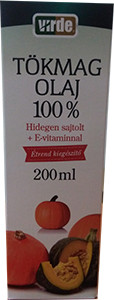 VIRDE TöKMAGOLAJ E-VITAMINNAL 100% 200 ML