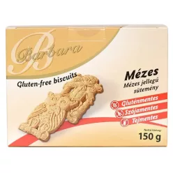 Barbara gluténmentes mézes jellegű teasütemény 150 g