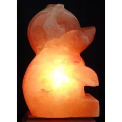 Sókristály lámpa medve 1 db