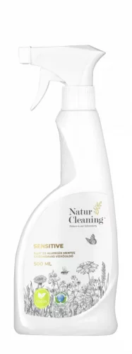 Naturcleaning sensitive illat és allergénmentes citromsavas vízkőoldó 500 ml
