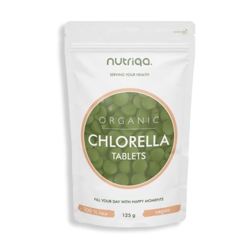 Nutriqa organic chlorella tabletta 125 g