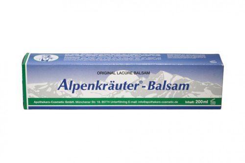 Alpenkrauter alpesi gyógynövény balzsam 200 ml