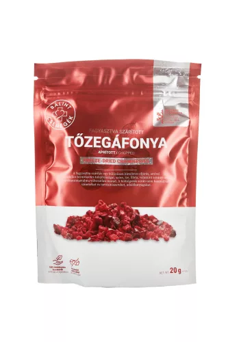 Bálint csemegék fagyasztva szárított tőzegáfonya aprított 20 g